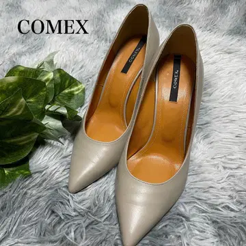 코멕스 COMEX 베이지 스틸레토 하이힐 24.5