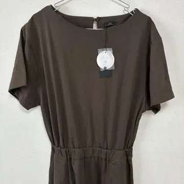 ITEMS 허리 개더 원피스