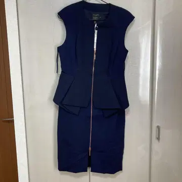TED BAKER 슬리브리스 원피스 네이비