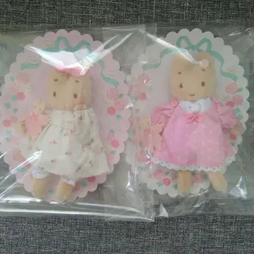 마론 크림 푸치 마론 마스코트 브로치