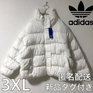 [ 레어! 택 포함 새상품 ] adidas 다운 자켓 3XL 화이트 눕시