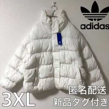 [ 레어! 택 포함 새상품 ] adidas 다운 자켓 3XL 화이트 눕시