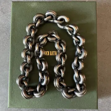 GOLDEN RATIO MFG.CO 실버 목걸이 ttaggg