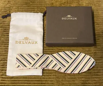 DELVAUX 스트라이프 패턴 핸들 리본