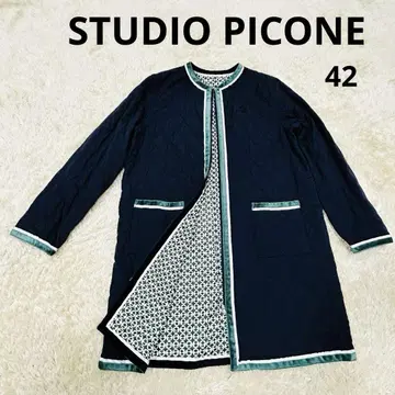 studio PICONE 피코네 올 패턴 안감 퀼팅 코트 42 사이즈