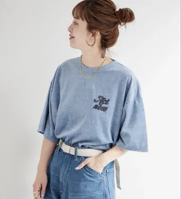 B.C STOCK 손세탁 가능 / 로고 자수 파일 워시 풀오버