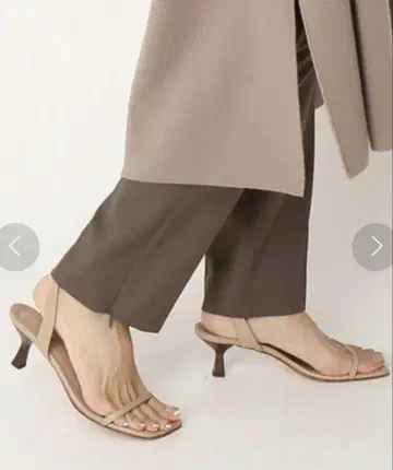 두 번째 클래스 BROTHER VELLIES 스트랩 샌들
