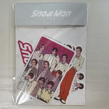SnowMan 팝업 스티커 세트 2