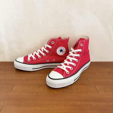 새상품급 컨버스 올스타 22.5cm 빨간색 캔버스