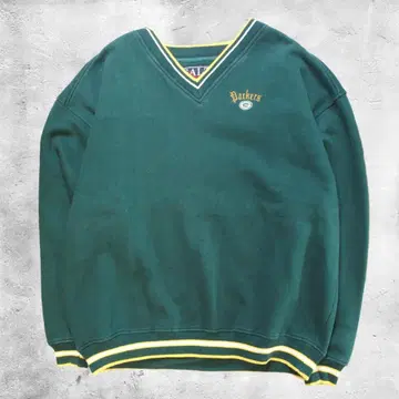 그린 베이 패커스 맨투맨 V넥 패커스 XL 사이즈