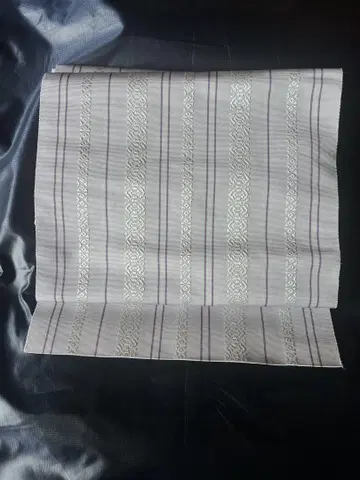 쿠로키 직물 하카타 오비 5견상 나고야 오비(약 24cm) 라벤더 색상