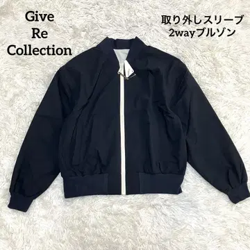 기블리 컬렉션 탈부착 슬리브 2way 블루종 QVC 네이비 M