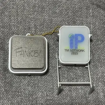 TM NETWORK 라이트 간판 마스코트 키링 2025 IP 2