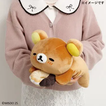 도넛 마쿠마쿠 쿠션 리락쿠마 x 미스터 도넛 리락쿠마
