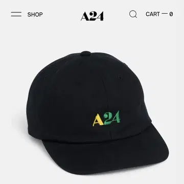 A24 Sandwich Artist Logo Hat 영화 캡
