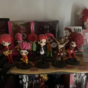 hide 피규어 8체 세트