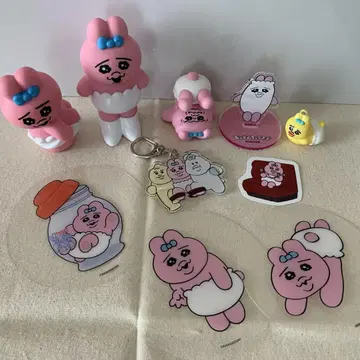 빤쮸토끼 닌포챠무 굿즈 세트