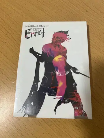 Blu-ray Acid Black Cherry Erect 최초 한정판