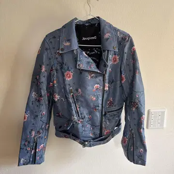 desigual 페이크 가죽 자켓
