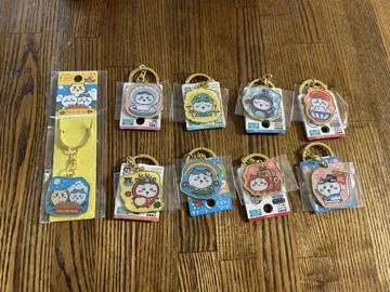 치이카와 (먼작귀) 지역 한정 키링 하치와레 세트