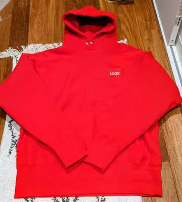 CAMBER LOOK STUDIO 후드티 빨간색 사이즈 M