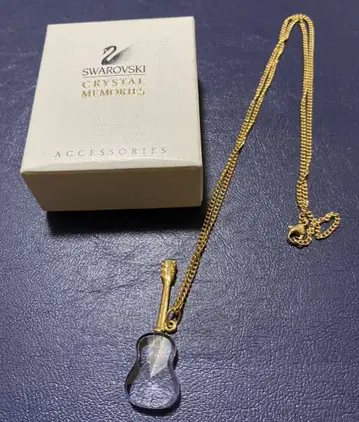 [ 미사용 새상품 ] Swarovski 기타 모티브 목걸이
