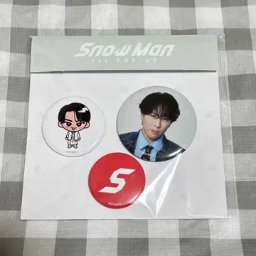 SnowMan 팝업 캔뱃지 세트 미야타테 료타