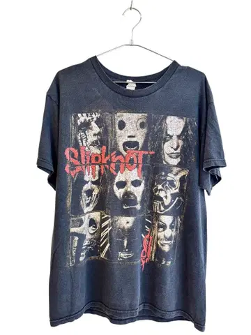 Slipknot 밴드 티셔츠 L 사이즈 다크 그레이