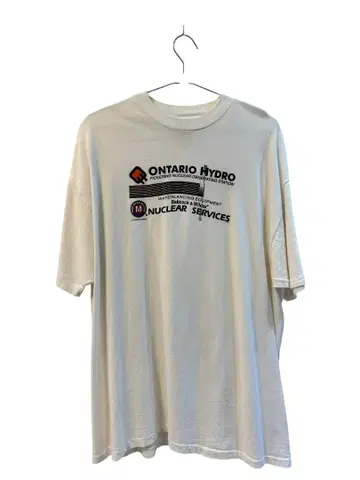 ONTARIO HYDRO 90's 티셔츠 화이트