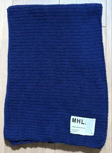 [ 새상품급 ] MHL. 머플러 네이비 마가렛 하우엘