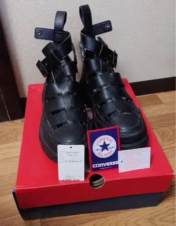 CONVERSE 블랙 스포츠 샌들