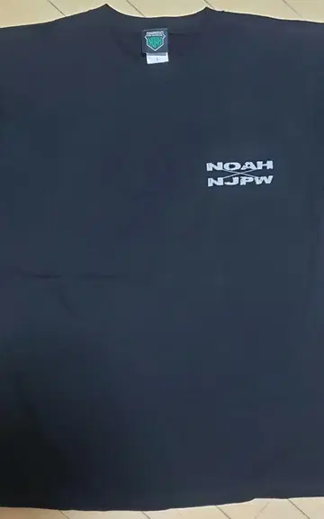 프로레슬링 NOAH 오이와 료헤이 사인 포함 T셔츠 L