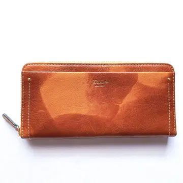 [ 새상품급 ] DAKOTA 다코타 페네로 라운드 지퍼 장지갑 머스타드