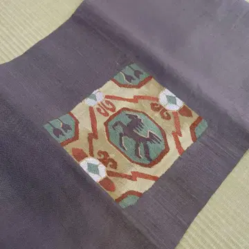 별주 나고야 오비 순수 실크 창작품