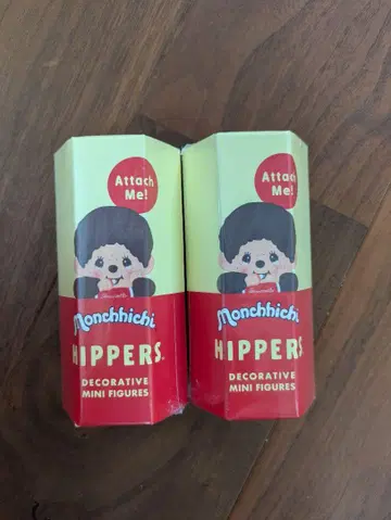 HIPPERS Monchhichi 히퍼스 몽치치 2개 미개봉 새상품