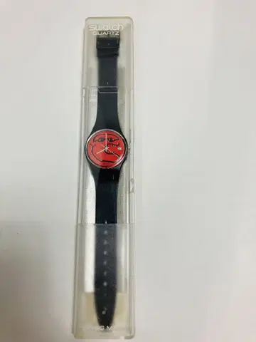 E436 [ swatch ] 손목시계 아트 컬렉션 GZ 고무 벨트 케이스