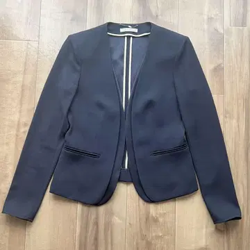 베이지 BEIGE CINDY 더블 칼라 자켓 네이비 2