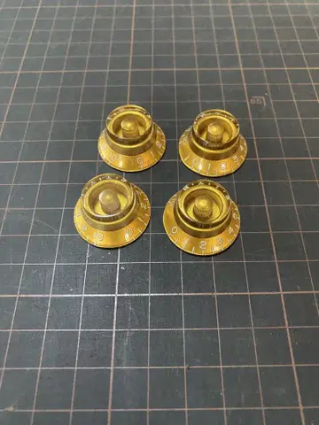 정품 데드스탁 89년 Gibson Gold Hat knob