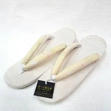 조리 단품 여름용 벚꽃 패턴 미사용