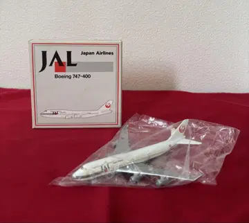 JAL 보잉 747-400형 1:600 모형 JAL 구 로고 독일제