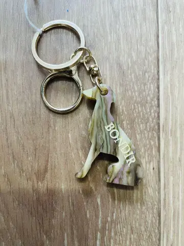 개 모양 아크릴 키링 BONDIR