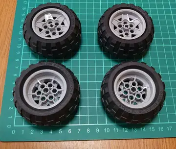 레고 타이어 세트 68.7 x 34R 4개 세트