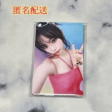 르세라핌 Le Sserafim 체크 셔츠 봉입 트레이딩 카드