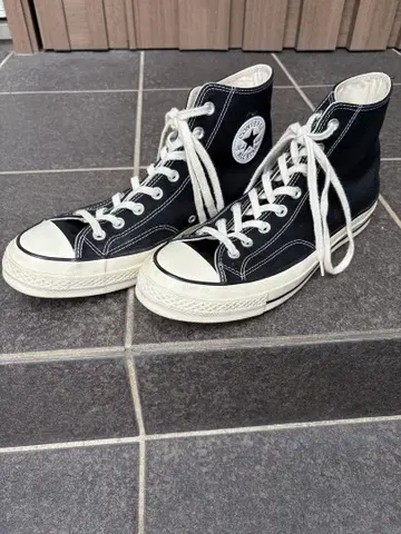 컨버스 ct70 블랙 하이컷 28.5cm