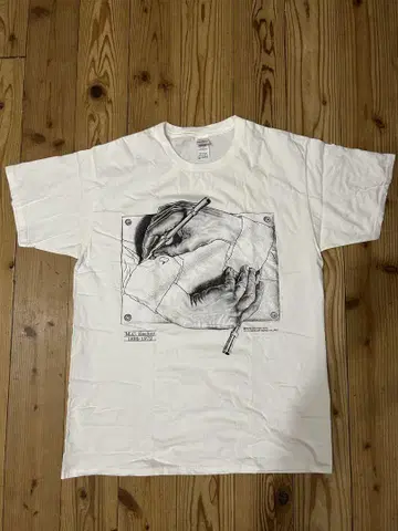 에셔 T셔츠 착시 아트 m.c.escher