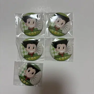 곤 HUNTER x HUNTER 헌터헌터 빈티지 캔뱃지