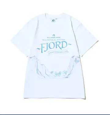 미세스 그린애플 FJORD 로고T셔츠 화이트