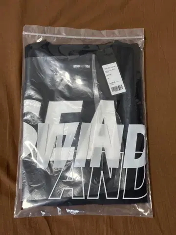 wind and sea WDS-SIG S/S Tee 블랙 M
