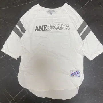 아메리카나 Americana 칼리지 로고 T셔츠 BIGT셔츠