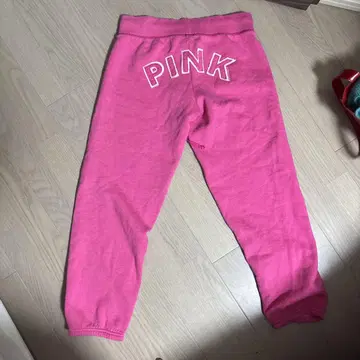 빅토리아 시크릿 PINK 로고 스웨트 팬츠